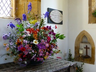 St Denis Church flowers