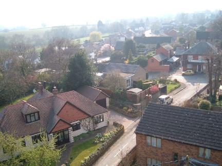 Village View from Church Tower 2011